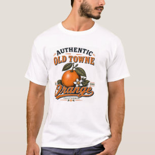 Camiseta gráfica vintage de Old Towne Orange