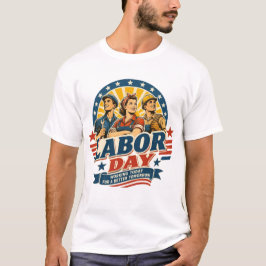 Camiseta gráfica vintage del Día del Trabajo de tr
