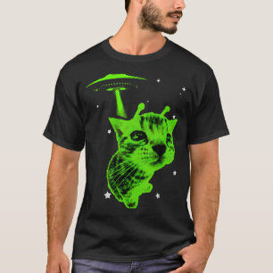 Camiseta gráfica vintage divertida de meme de gato