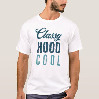 Camiseta gráfica vintage genial Classy Hood Cool