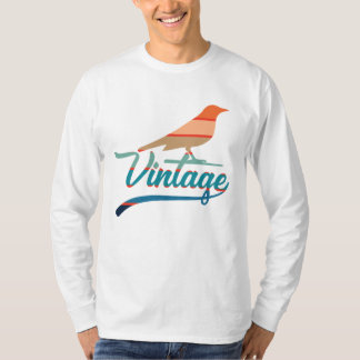 Camiseta gráfica vintage - Retro Charm Redefinido