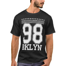 Camiseta gráfica vintage universitaria 98 BKLYN Br