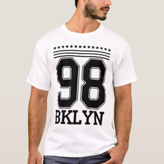 Camiseta gráfica vintage universitaria 98 BKLYN Br