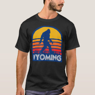 Camiseta Gráfica Wyoming Retro Estilo Surf Ochenta