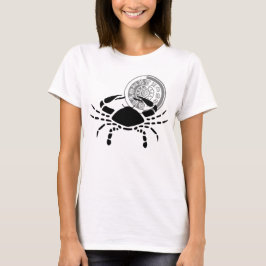 Camiseta Gráfica zodiaca de cangrejo al estilo griego