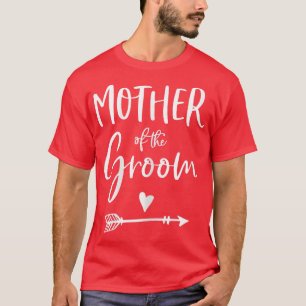 Camiseta Gráficas De Corazón De Flecha Groom Para Mujeres