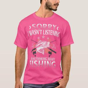 Camiseta Gráficas divertidas mujeres pescadoras de bajo ren