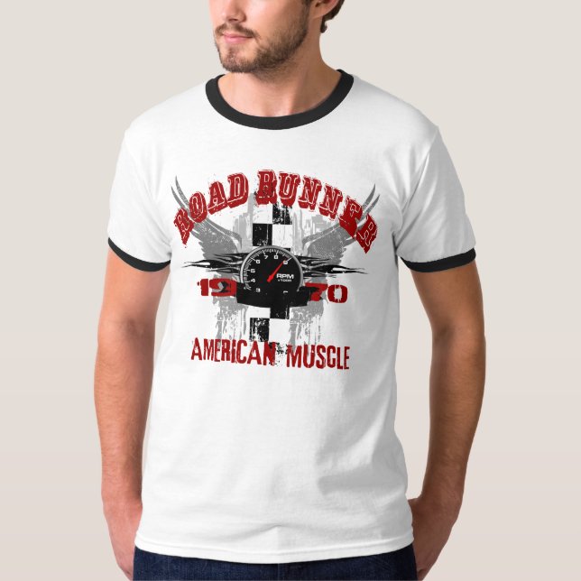 Camiseta Gráfico 1970 de los correcaminos T (Anverso)