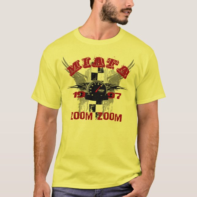 Camiseta Gráfico 1997 de Miata T (Anverso)