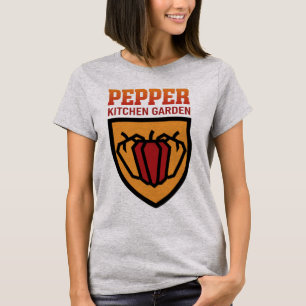 Camiseta Gráfico Amante de Salsa Picante Jardín de Cocina P