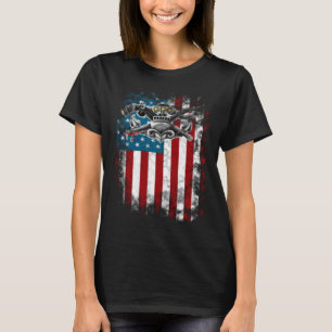 Camiseta Gráfico anterior y posterior de SWCC DBG ANTIGUO G
