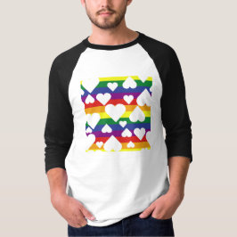 Camiseta Gráfico arcoiris Raglan Tee