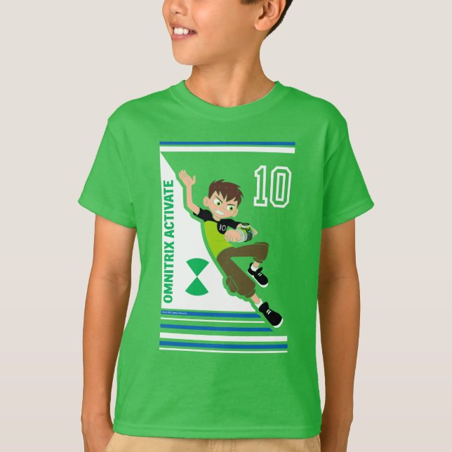 Camiseta Gráfico atlético Ben Tennyson (Anverso)