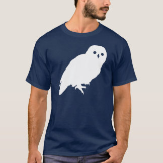 Camiseta Gráfico blanco de la lechuza común