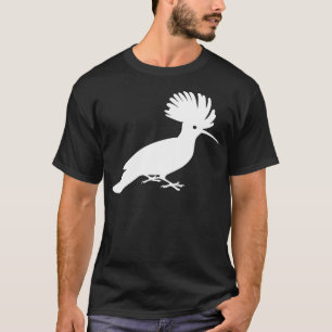 Camiseta Gráfico blanco único de la silueta del pájaro d