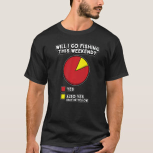 Camiseta Gráfico circular de pesca Humor de pescador divert
