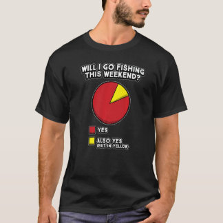 Camiseta Gráfico circular de pesca Humor de pescador divert