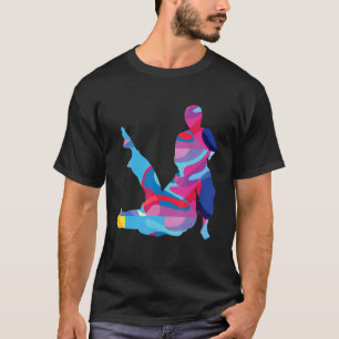 Camiseta Gráfico colorido de Jiu Jutsu Bjj