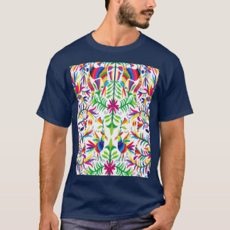 Camiseta Gráfico colorido otomí