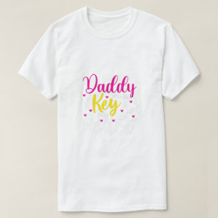 Camiseta Gráfico colorido 'Te quiero papá' con bigote