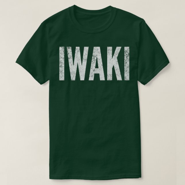 Camiseta Gráfico con problemas de Iwaki Japón (Diseño del anverso)
