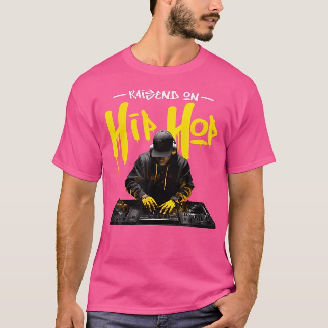 Camiseta Gráfico De 50 Aniversario Del Hip Hop Dj (Anverso)