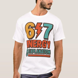 Camiseta Gráfico de Actitud sin Explicaciones
