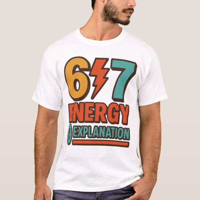 Camiseta Gráfico de Actitud sin Explicaciones (Anverso)