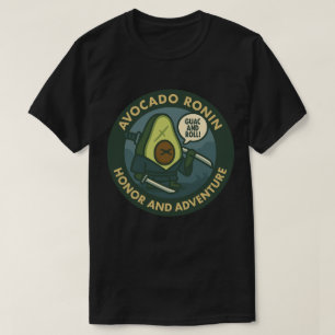Camiseta Gráfico de aguacate samurái Guac y Roll