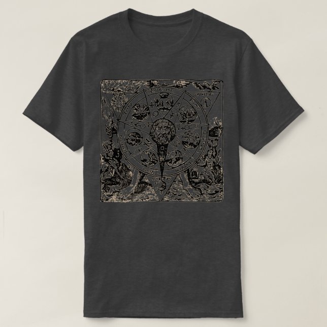 Camiseta Gráfico de alquimia (Diseño del anverso)