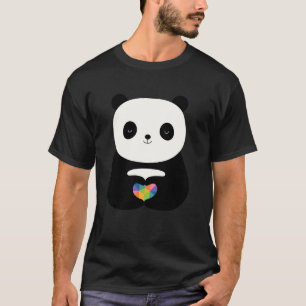 Camiseta Gráfico de amor de panda de Andy Westface sin hilo