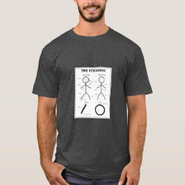 Camiseta Gráfico de anatomía de Stickman