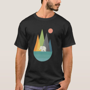 Camiseta Gráfico de Andy Westface Walk In Peace de Threadle