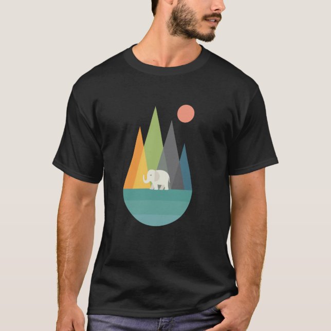Camiseta Gráfico de Andy Westface Walk In Peace de Threadle (Anverso)