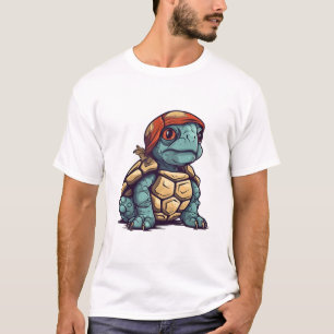 Camiseta Gráfico de Animal Adorable Tortuga Genial Incríble
