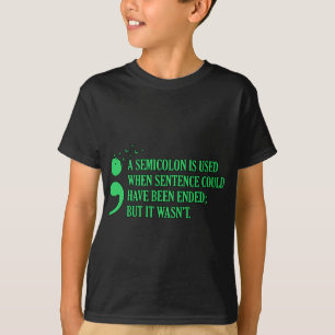 Camiseta Gráfico de apoyo a la sensibilización sobre la sal