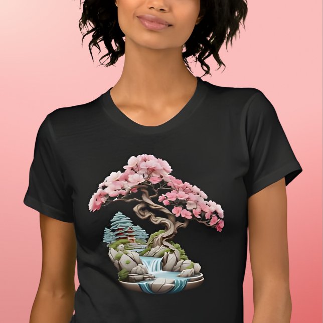 Camiseta Gráfico de árbol bonsai (Subido por el creador)