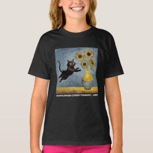 Camiseta Gráfico de arte de meme de Sunflowers