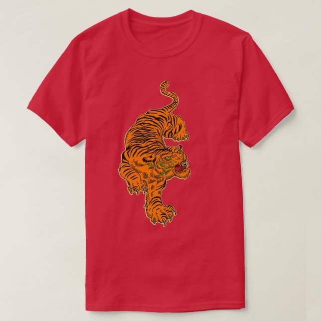 Camiseta Gráfico de arte japonés tradicional 1 (Diseño del anverso)