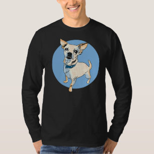 Camiseta Gráfico de arte pop Chihuahua Perro