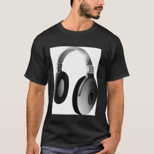 Camiseta Gráfico de audífonos antiguos de la vieja escuela 