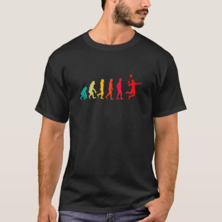 Camiseta Gráfico de bádminton Jugador de bádminton Volante