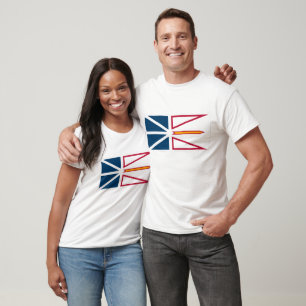 Camiseta Gráfico de Banderas de Terranova