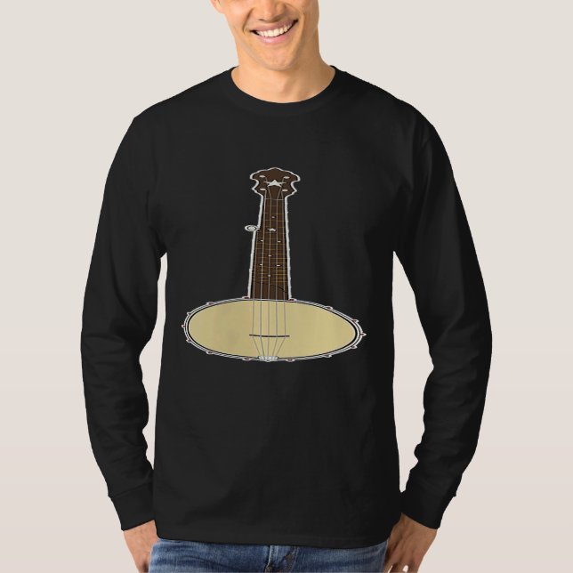 Camiseta Gráfico de Banjo (Anverso)