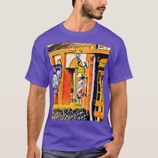 Camiseta Gráfico de Barber Shop 3