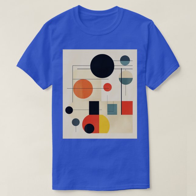 Camiseta Gráfico de Bauhaus 3 (Diseño del anverso)