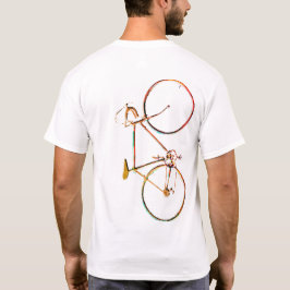 Camiseta gráfico de bicicleta fría.bicicleta para ciclistas