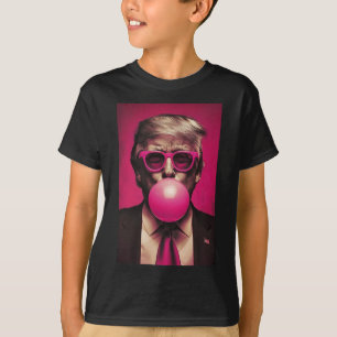 Camiseta Gráfico de Bubblegum rosado