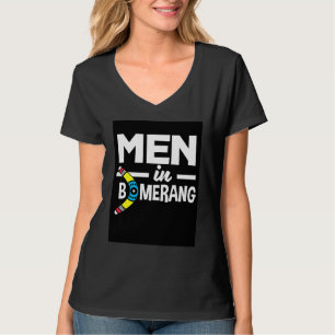 Camiseta Gráfico de bumerán Jugador de bumerán Lanzamiento