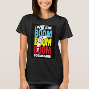 Camiseta Gráfico de bumerán Jugador de bumerán Lanzamiento
